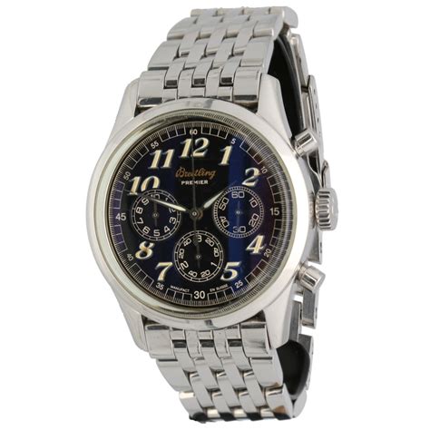 breitling navitimer premier chronograph men's wristwatch ref a40035|breitling navitimer premier.